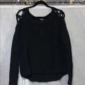 Express Black Sweater Size L